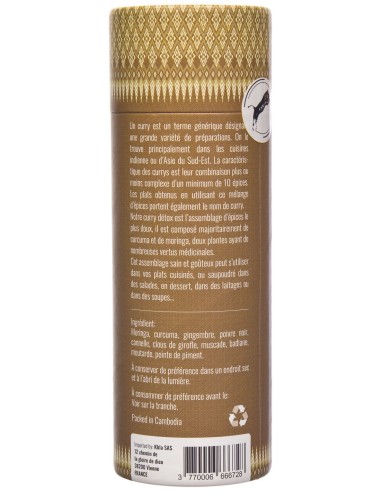 Curry Détox - Biologique - en poudre - 100g- KHLA