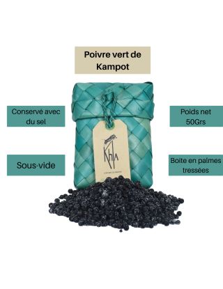 Poivre vert KHLA, l'épicerie du Mékong