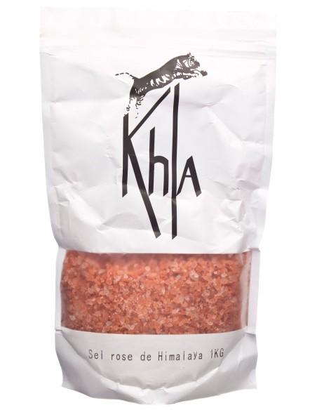 Sel rose de l'Himalaya - en grains - 1kg- KHLA