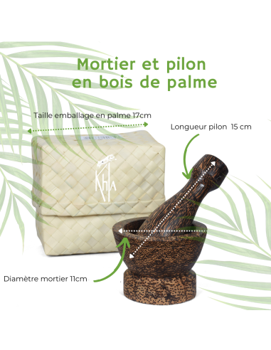 Mortier en palme (petit)-