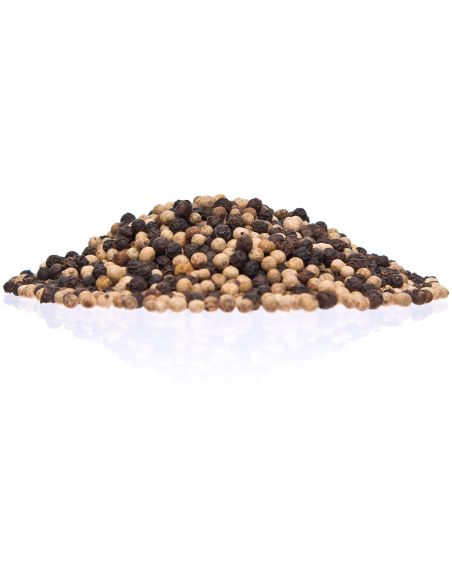Palme - Mélange poivre blanc & noir de Kampot IGP - Premium - en grains - 100g- KHLA Palme - Mélange poivre blanc & noir de Kampot IGP - Premium - en grains - 100g- KHLA