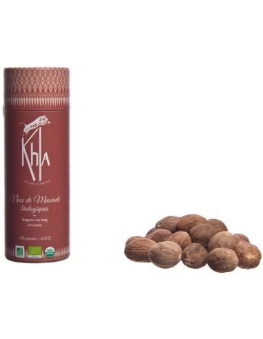 Noix de muscade - Biologiques - entier - 100g- KHLA