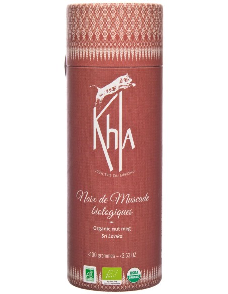 Noix de muscade - Biologiques - entier - 100g- KHLA
