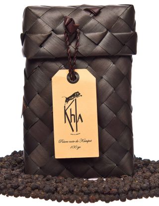 Poivre noir de Kampot IGP - Biologique - Premium - en grains - 100g - Palme- KHLA 2