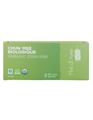 Thé vert - Chun Mee - Biologique - Infusettes x20- THÉ D'ASIE