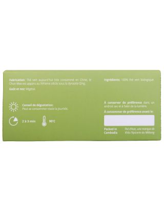 Thé vert - Chun Mee - Biologique - Infusettes x20- THÉ D'ASIE 2