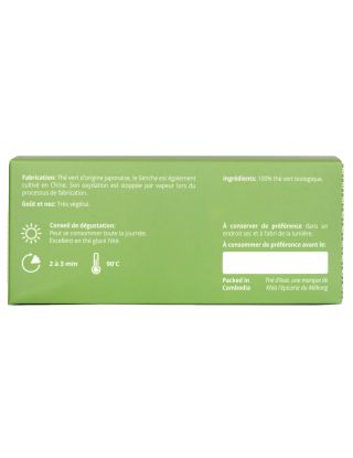 Thé vert - Sencha - Biologique - Infusettes x20- THÉ D'ASIE 2