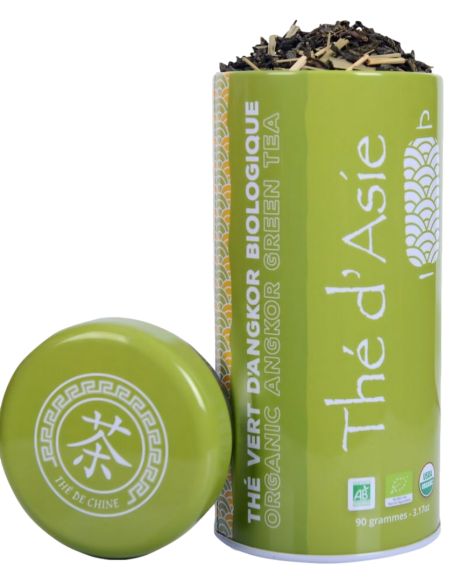 Thé vert - Angkor - Biologique - en vrac - 90g- THÉ D'ASIE