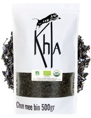 Thé vert - Chun Mee - Biologique - en vrac - 500g- KHLA 2