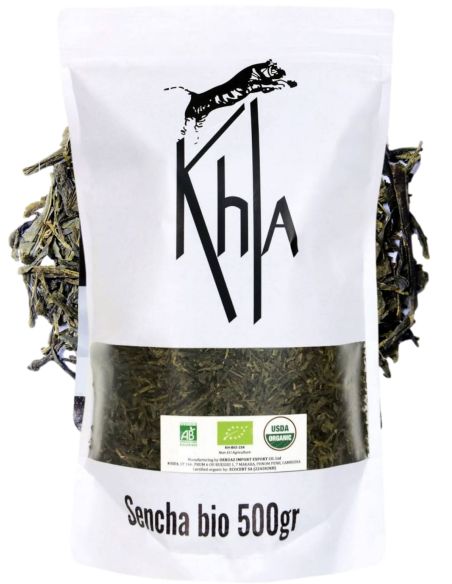 Thé vert - Sencha - Biologique - en vrac - 500g- THÉ D'ASIE