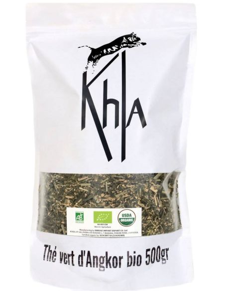 Thé vert d'Angkor - Biologique - en vrac - 500g- THÉ D'ASIE