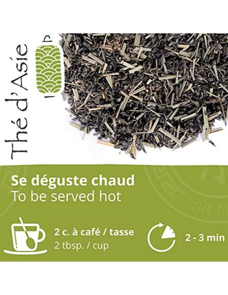 Thé vert d'Angkor - Biologique - en vrac - 500g- THÉ D'ASIE