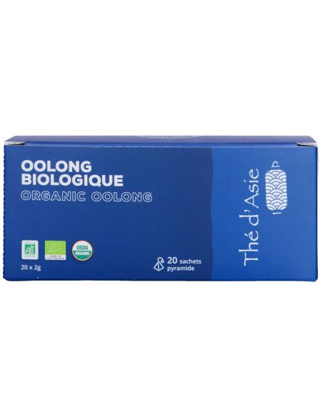 Thé bleu - Oolong - Biologique - Infusettes x20- THÉ D'ASIE Thé bleu - Oolong - Biologique - Infusettes x20- THÉ D'ASIE