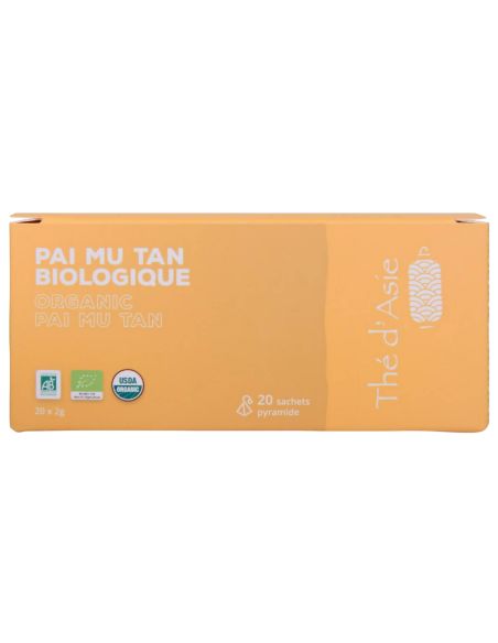 Thé blanc - Paï Mu Tan - Biologique - Infusettes x20- THÉ D'ASIE