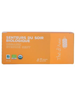 Thé blanc - Senteurs du soir - Biologique - Infusettes x20- THÉ D'ASIE
