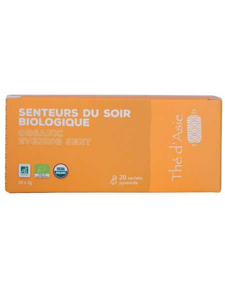 Thé blanc - Senteurs du soir - Biologique - Infusettes x20- THÉ D'ASIE