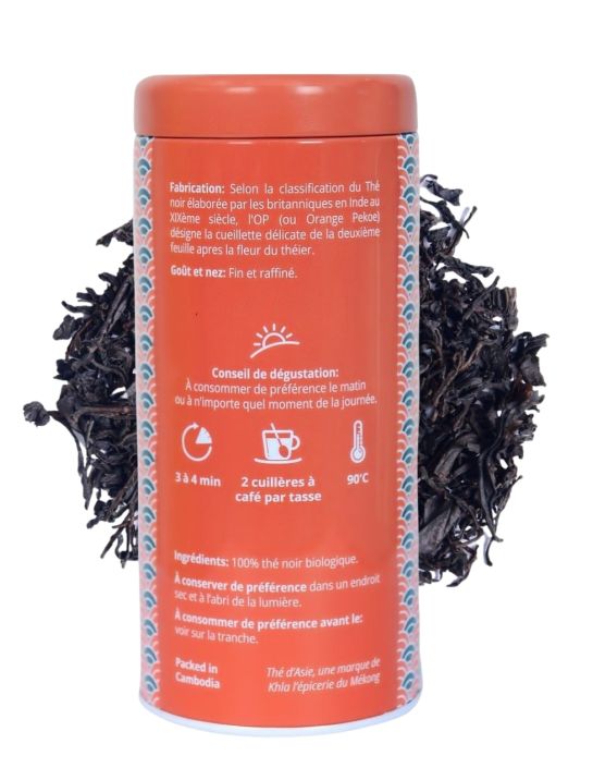 Thé noir - Chai - Biologique - en vrac - 90g- THÉ D'ASIE