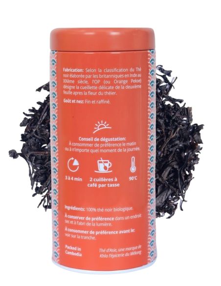 Thé noir - Chai - Biologique - en vrac - 90g- THÉ D'ASIE