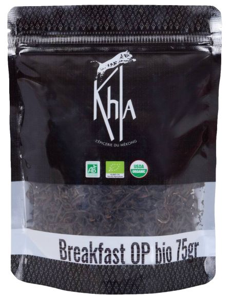 Thé noir - Breakfast - Biologique - en vrac - 75g- THÉ D'ASIE