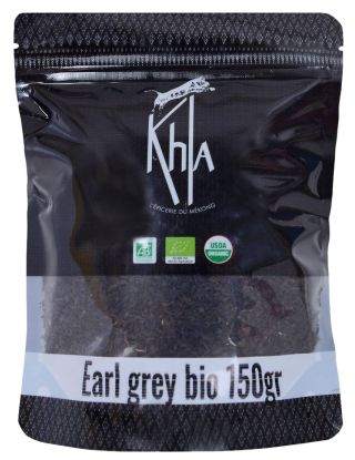 Thé noir - Earl Grey - Biologique - en vrac - 150g- THÉ D'ASIE