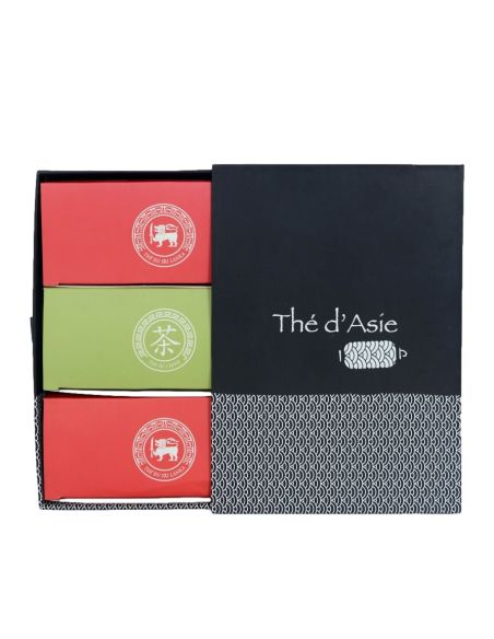 Coffret Thé Petit Déjeuner - Biologique -3 boites Infusettes- THÉ D'ASIE