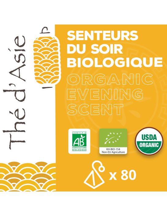 Thé blanc - Senteurs du soir - Biologique - Pack infusettes x80- THÉ D'ASIE