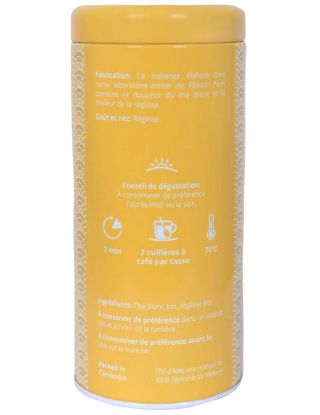 Thé blanc - Senteurs du soir - Biologique - en vrac - 25g- THÉ D'ASIE 2