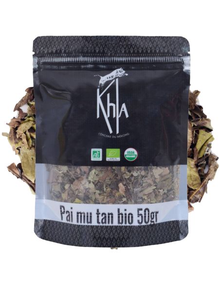 Thé blanc - Paï Mu Tan - Biologique - en vrac - 50g- THÉ D'ASIE
