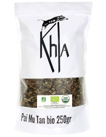 Thé blanc - Paï Mu Tan - Biologique - en vrac - 250g- THÉ D'ASIE