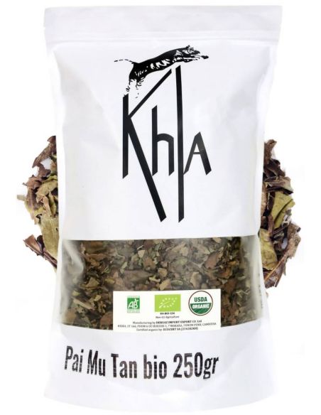 Thé blanc - Paï Mu Tan - Biologique - en vrac - 250g- THÉ D'ASIE