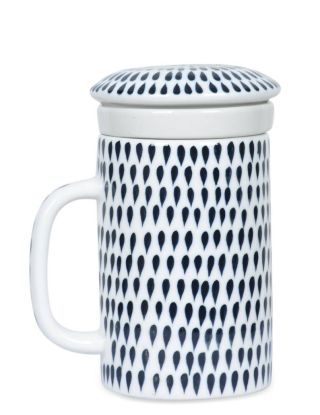 Mug à thé : Point noir-