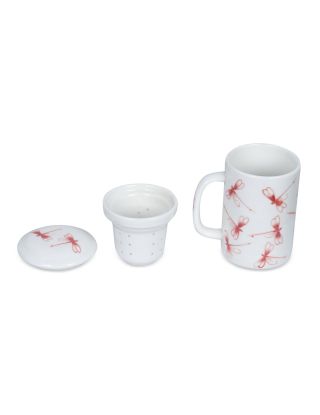 Mug à thé : Libellule rouge- 2