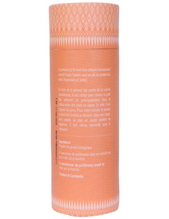 Piment - Biologique - en poudre - 90g- KHLA
