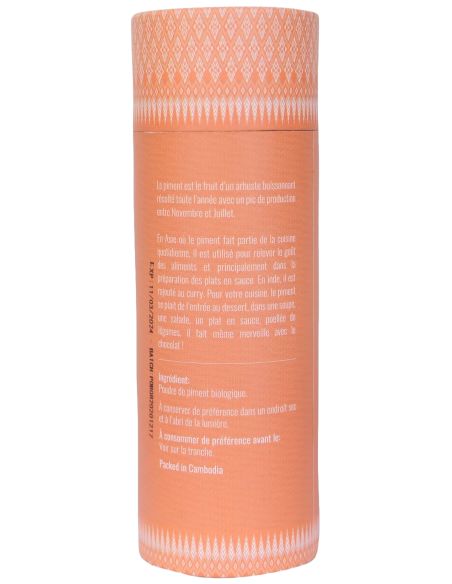 Piment - Biologique - en poudre - 90g- KHLA