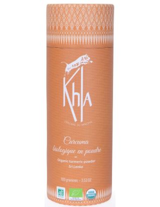 Curcuma - Biologique - en poudre - 100g- KHLA