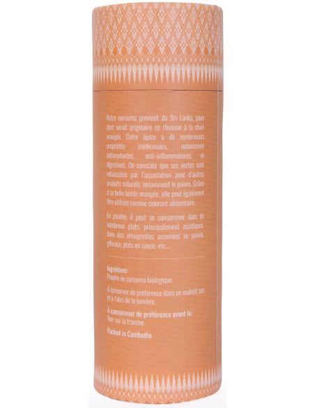 Curcuma - Biologique - en poudre - 100g- KHLA