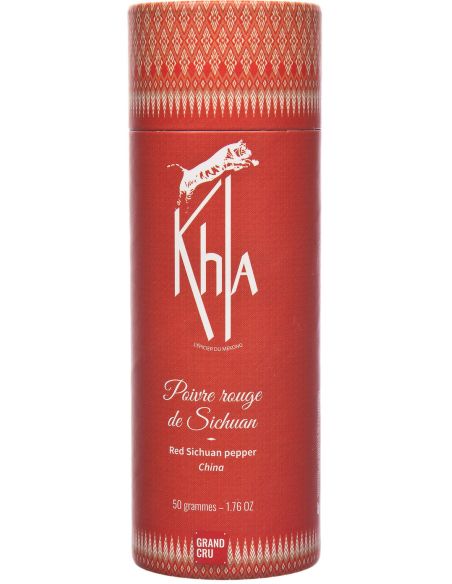 Baie de Sichuan rouge - en grains - 50g- KHLA
