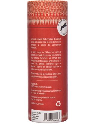 Baie de Sichuan rouge - en grains - 50g- KHLA 2