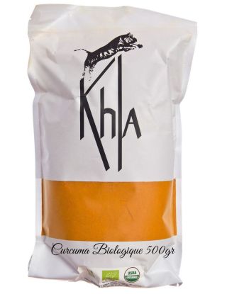 Curcuma - Biologique - en poudre - 500g- KHLA