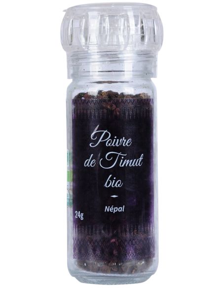 Baie de Timut - Biologique - Premium - en grains - 24g - Moulin- KHLA