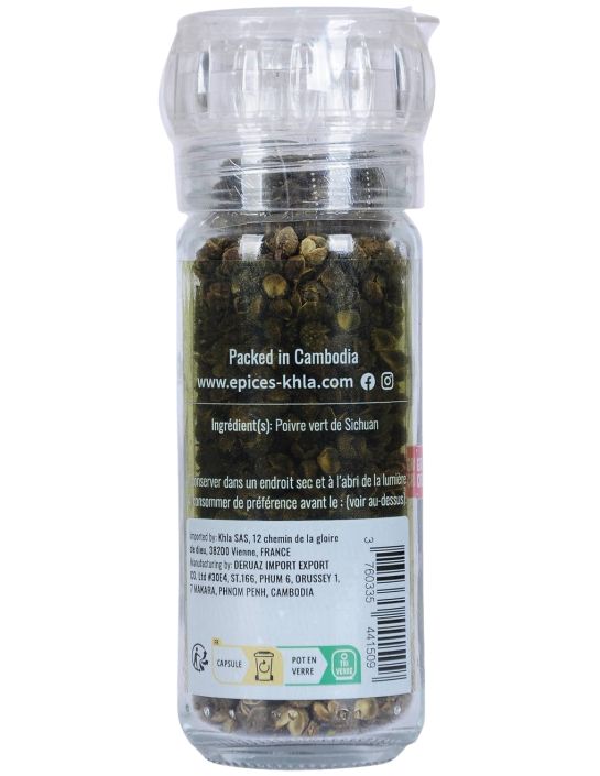 Baie verte de Sichuan - en grains - 24g - Moulin- KHLA