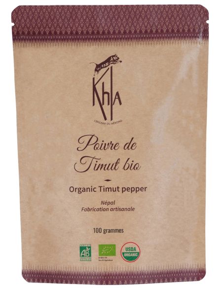 Baie de Timut - Biologique - Premium - en grains - 100g- KHLA