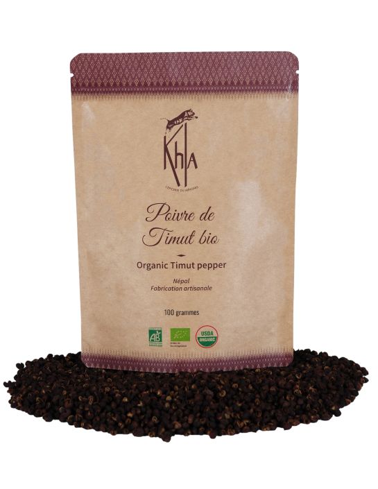Baie de Timut - Biologique - Premium - en grains - 100g- KHLA