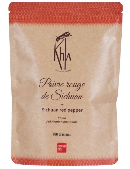 Baie rouge de Sichuan - en grains - 100g- KHLA