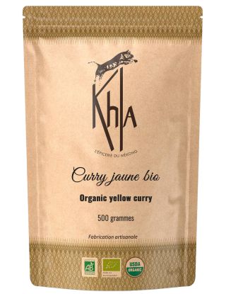 Curry jaune - Biologique - en poudre - 500g- KHLA
