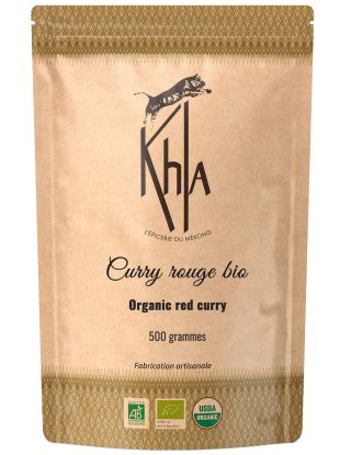 Curry rouge - Biologique - en poudre - 500g- KHLA