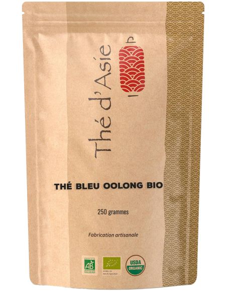 Thé bleu - Oolong - Biologique - en vrac - 250g- THÉ D'ASIE