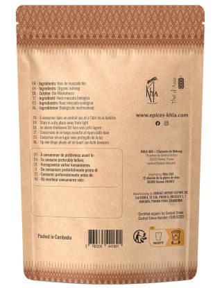 Noix de muscade - Biologique - entière - 50g- KHLA 2