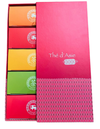 Coffret Thé 100 infusettes Detox - Biologique- THÉ D'ASIE