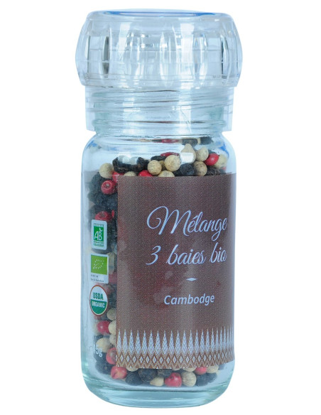 Mélange 3 baies Biologique - 45g - Moulin- KHLA